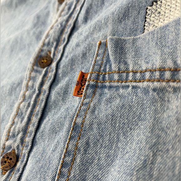 Vintage Levi's and Strauss Denim Button Down - Picture 11 of 11